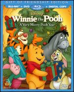 Winnie the Pooh: A Very Merry Pooh Year [2 Discs] [Includes Digital Copy] [Blu-ray/DVD] - 