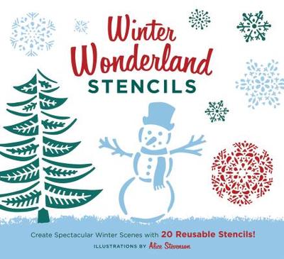 Winter Wonderland Stencils: Create Spectacular Winter Scenes with 20 Reusable Stencils! - 