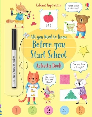 Wipe-Clean All You Need to Know Before You Start School Activity Book - Bathie, Holly