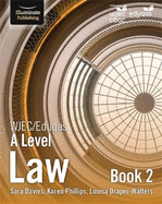 WJEC/Eduqas Law for A Level: Book 2