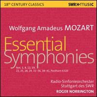 Wolfgang Amadeus Mozart: Essential Symphonies - SWR Stuttgart Radio Symphony Orchestra; Roger Norrington (conductor)