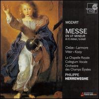 Wolfgang Amadeus Mozart: Mass in C minor - Christiane Oelze (soprano); Jennifer Larmore (soprano); Peter Kooij (bass); Scot Weir (tenor);...