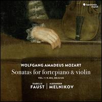 Wolfgang Amadeus Mozart: Sonatas for fortepiano & violin, Vol. 1 - K.304, 306 & 525 - Alexander Melnikov (piano); Isabelle Faust (violin)