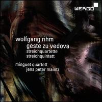 Wolfgang Rihm: Geste zu Vedova - Jens Peter Maintz (cello); Minguet Quartett