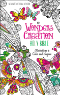 Wonders of Creation Bible-NIV: Illustrations to Color and Inspire