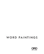Word Paintings: Elliott + Associates Architects