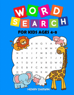 Word Search For Kids Ages 4-8: Earlybird Kindergarten Kids Activities Word Search, Animal, Fruits, Vegetable, Body Vocabulary