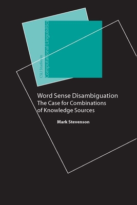 Word Sense Disambiguation - Stevenson, Mark