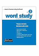 Word Study Lessons Teaching Resources: Grade 3