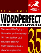 WordPerfect 3 5 for Macintosh Visual QuickStart Guide