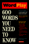 Wordplay: 600 Words You Need to Know (Cassette Pkg) - Bromberg, Murray, M.A., and Gordon, Melvin, and Allman, Paul