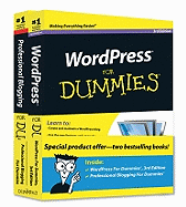 WordPress For Dummies: AND Professional Blogging For Dummies