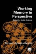 Working Memory in Perspective - Andrade, Jackie (Editor)