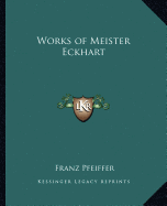 Works of Meister Eckhart