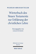 Worterbuch Des Neuen Testaments Zur Erklarung Der Christlichen Lehre: Sechs Auflagen: 1772-1805. Bibliothek Der Neologie. Kritische Ausgabe in Zehn Banden. Band IX