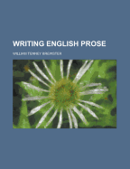 Writing English Prose