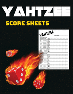 Yahtzee Score Sheets: Fun Score Pads for Scorekeeping With 8.5" x 11" Yahtzee Score Cards - 100 Large Yahtzee Score Pads