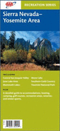Yosemite National Park and Central Sierra Map and Guide