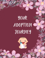 Your Adoption Journey: An Adoption Journal For Adoptive Parents to Gather & Record Precious Memories To Gift It To Your Adopted Child - Maroon Cover