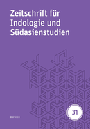 Zeitschrift f?r Indologie und S?dasienstudien 31