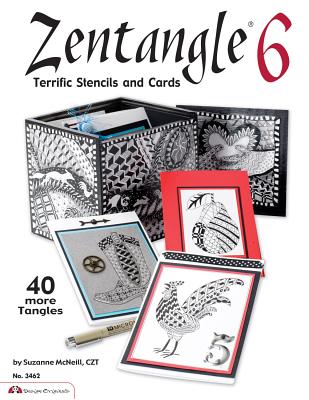 Zentangle 6: Terrific Stencils and Cards - McNeill, Suzanne