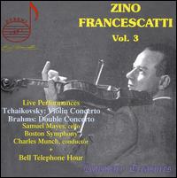 Zino Francescatti, Vol. 3 - Samuel Mayes (cello); Zino Francescatti (violin)