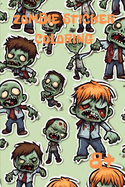 Zombie Stickers Coloring: 8+