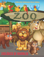 ZOOLGICO DE ANIMALES - Libro De Colorear Para Nios