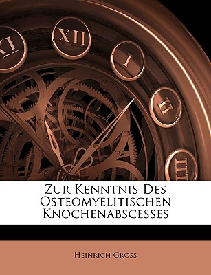 Zur Kenntnis Des Osteomyelitischen Knochenabscesses - Gross, Heinrich