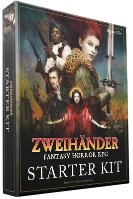 Zweihander Fantasy Horror Rpg: Starter Kit - Fox, Daniel D, and Introcaso, James, and Bullock, Kate (Editor)